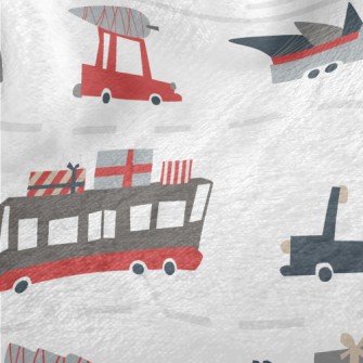 Large Truck Transporting Cargo Minky