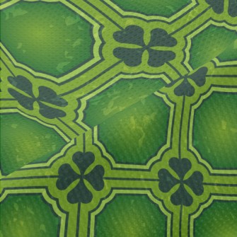 Clover Leaf Tiles Piqué