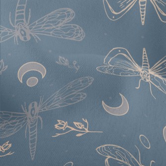 Moths And Dragonflies Lightweight Performance Linen