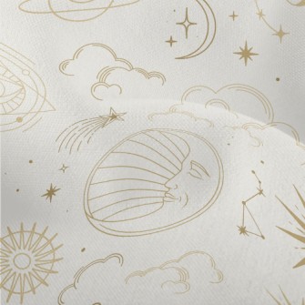 Maya Civilization Sun Moon Lightweight Performance Linen