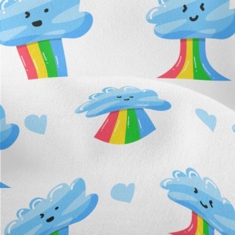 Changeable Expressions Clouds  Lightweight Performance Linen