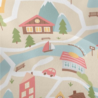 European Style Riverside Cabin Lightweight Performance Linen