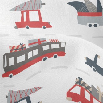 Large Truck Transporting Cargo Lightweight Performance Linen