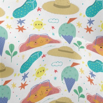 Enjoy The Big Face Of The Girl Lightweight Performance Linen