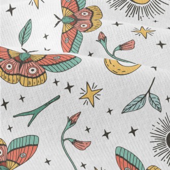 Mysterious Pattern Moth Modern Jersey