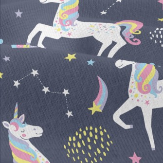 Rainbow Color Unicorn Modern Jersey