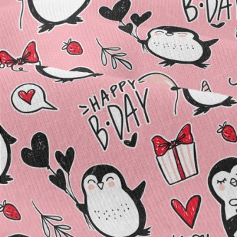 Penguin Celebrates Birthday Modern Jersey