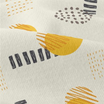 Art Circle Lines Modern Jersey