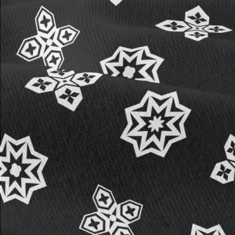 Polygonal Flower Shape Modern Jersey