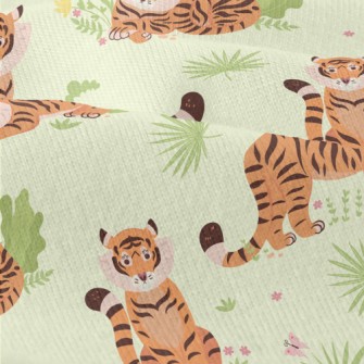 Tiger Playing In The Grassland Modern Jersey