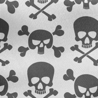 Skull Jumping Up And Down Jersey Backed Fleece