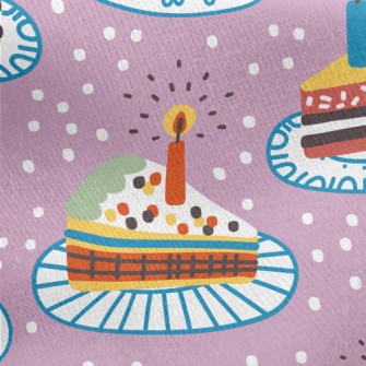 Candlelight Exquisite Cake Jersey Backed Fleece