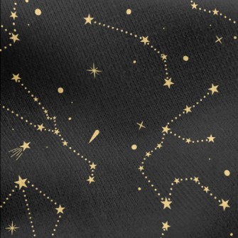 Shining Star Sign Jersey Backed Fleece