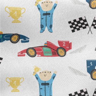 Cub Racing Champion Jersey Backed Fleece