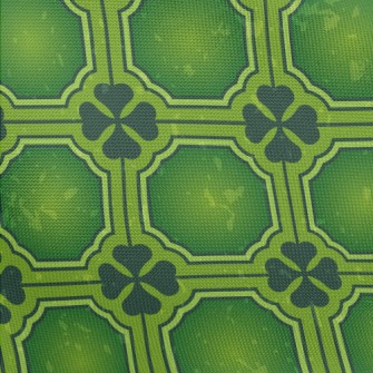 Clover Leaf Tiles Pongee