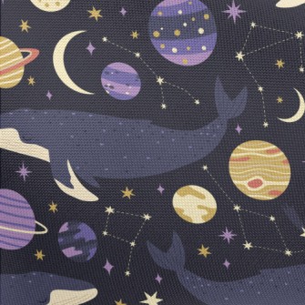 Big Whale And Planet Pongee