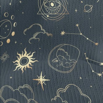 Psychedelic Eyes Sun Moon Stretch Jersey