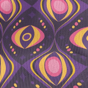 Mysterious Eye Oval Stretch Jersey