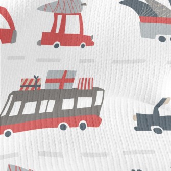 Large Truck Transporting Cargo Stretch Jersey