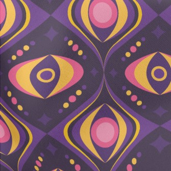 Mysterious Eye Oval Lightweight Cotton Poplin