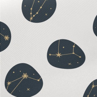 Various Astrological Connectio Midweight Cotton Poplin