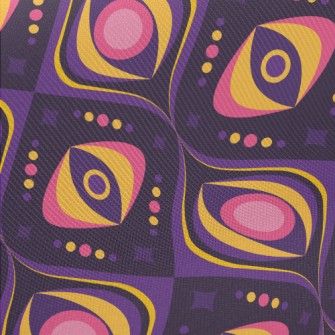 Mysterious Eye Oval Midweight Cotton Poplin