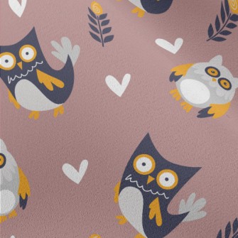 Big Eyed Owl Chiffon