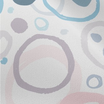 Artistic Watercolor Big Circle Chiffon