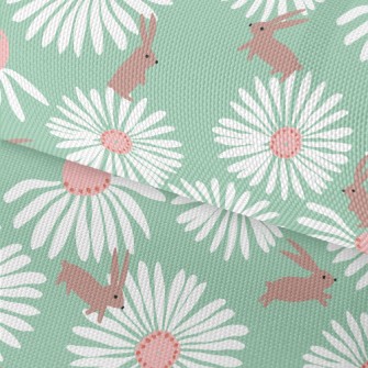 Giant Flower Bunny Waterproof Oxford