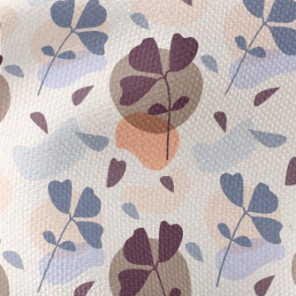 Simple Color Block Branches Waterproof Canvas