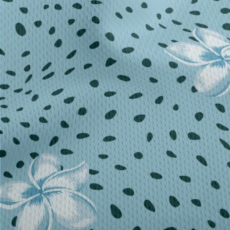 Dream Plumeria Seeds Athletic Mesh Flat Back