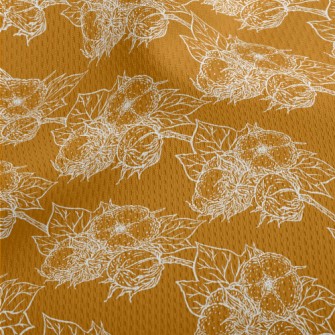 Hand Painted Minimalist Cotton Athletic Mesh Flat Back