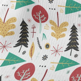 Christmas Trees In Various Sha Terry