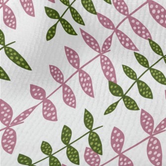 Dotted Two-color Leaves Terry