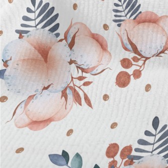 Pastel Watercolor Cotton Terry