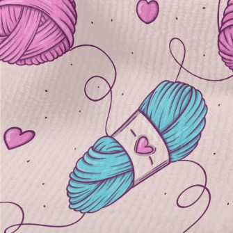 Two-color Heart Yarn Terry