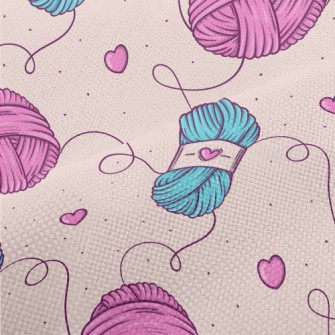 Two-color Heart Yarn Performance Linen
