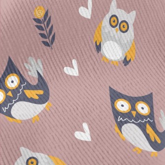 Big Eyed Owl Standard Corduroy