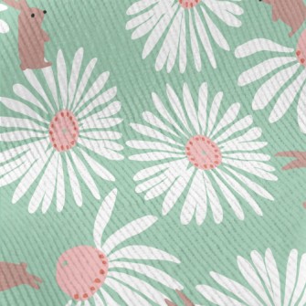 Giant Flower Bunny Standard Corduroy