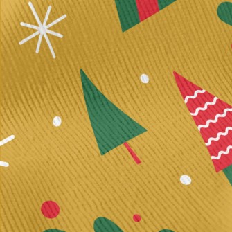 Christmas Color Small House Standard Corduroy