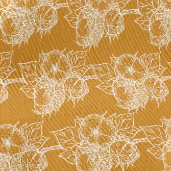 Hand Painted Minimalist Cotton Standard Corduroy