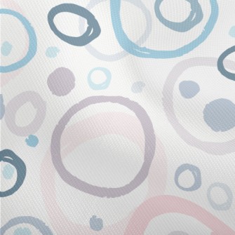 Artistic Watercolor Big Circle Dobby