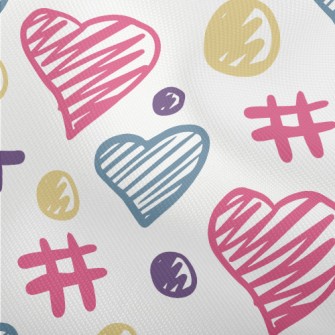 Cute Graffiti Love Heart Dobby