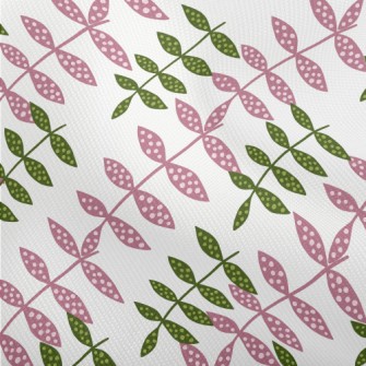 Dotted Two-color Leaves Dobby