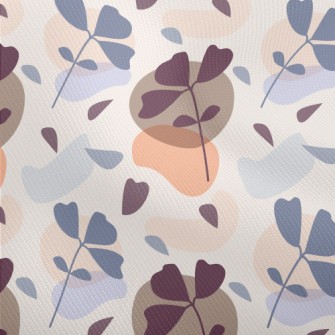 Simple Color Block Branches Dobby