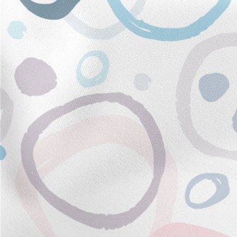 Artistic Watercolor Big Circle Stretch Ponte