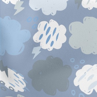 Lightning Rain Dark Clouds Stretch Ponte