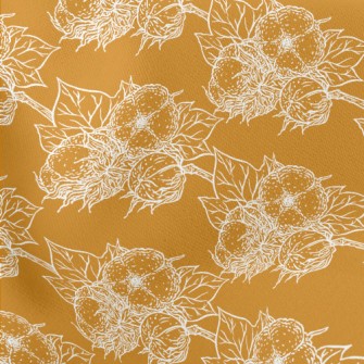 Hand Painted Minimalist Cotton Stretch Ponte