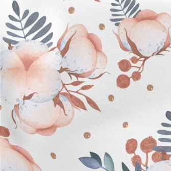 Pastel Watercolor Cotton Stretch Ponte