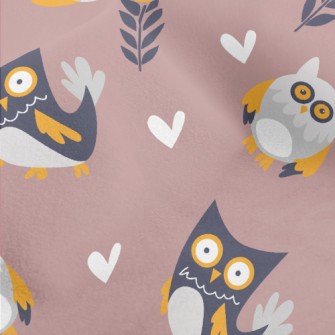 Big Eyed Owl Micro Fleece